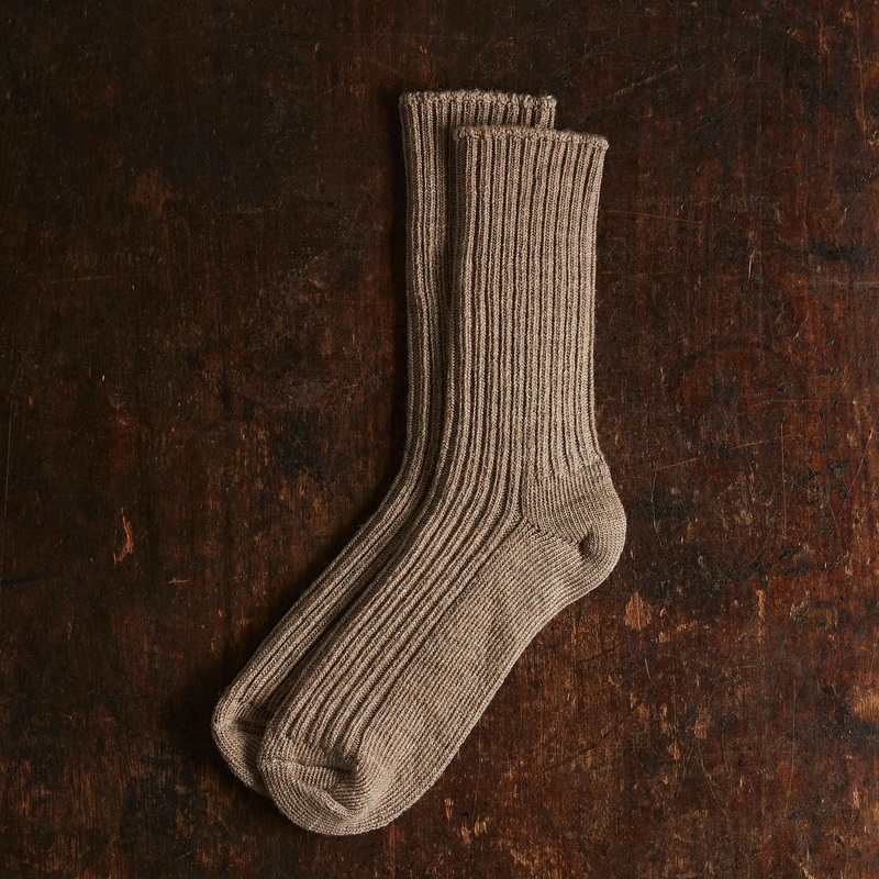 Adults Merino Wool Socks – Walnut Melange