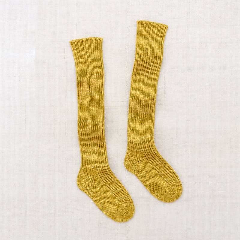 Baby & Kids Merino Wool Over-Knee Sock – Citron