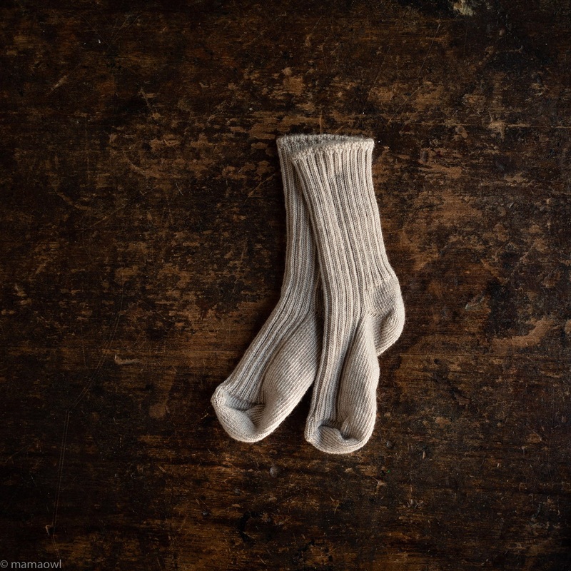 Baby & Kids Merino Wool Socks – Sand Melange