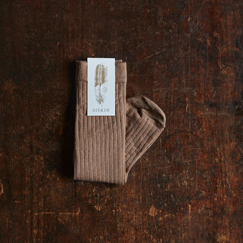 Baby & Kids Weaver Knee High Socks – Wool – Hazelnut