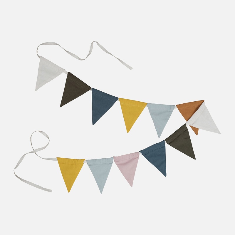 Cotton Garland – Blue Mix