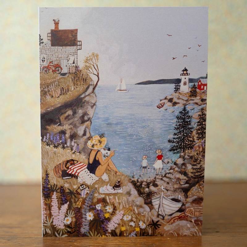 Greeting Card – Sea Cottage