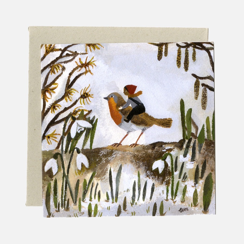 Greeting Card – The Robin