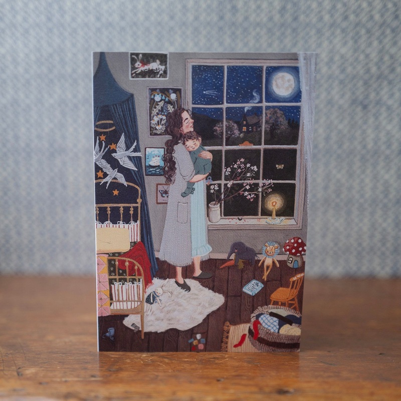 Greeting Card – Under the Same Moon