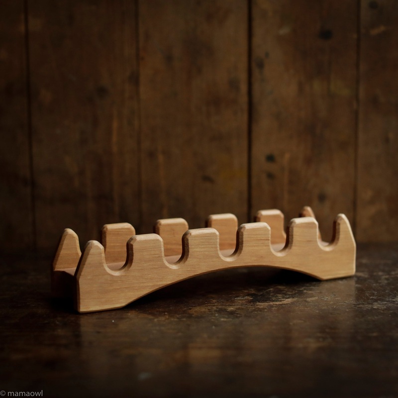 Handcrafted Wooden Connection Bridge