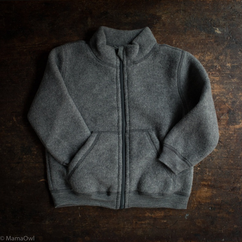 Kite Jacket – Merino Wool Fleece – Slate