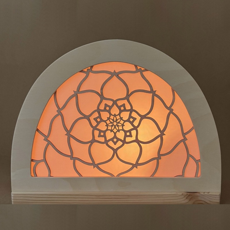 Silhouette for Silhouette Lamp Base – Lotus