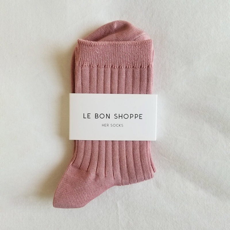 Women’s Cotton Her Socks – Desert Rose