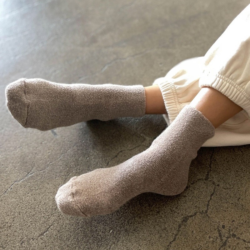 Women’s Cotton Terry Cloud Socks – Frappe