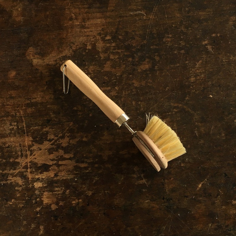 Child’s Natural Wood Dish Brush