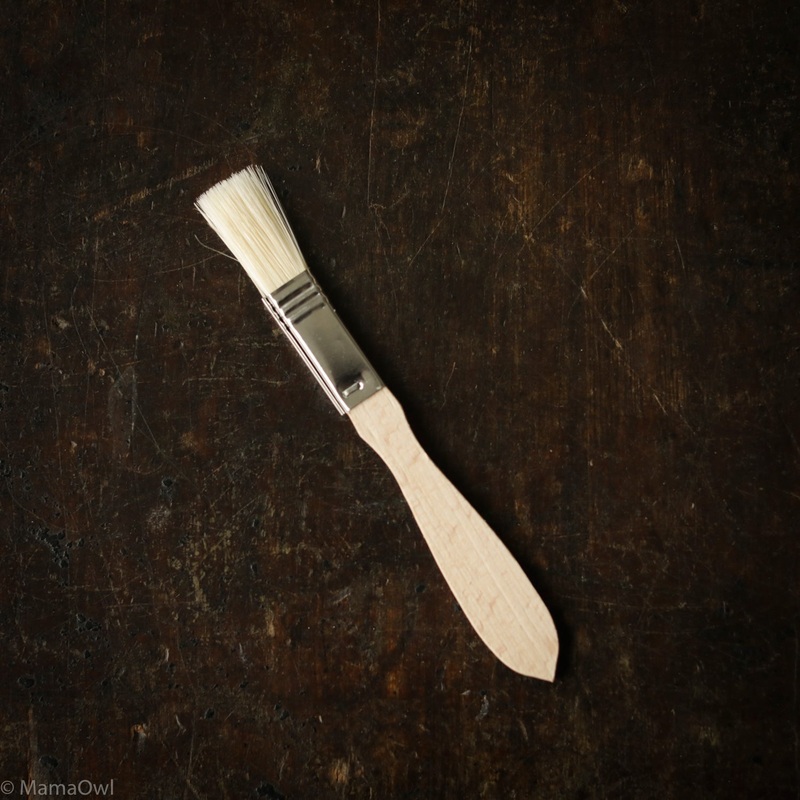 Child’s Natural Wood Pastry Brush