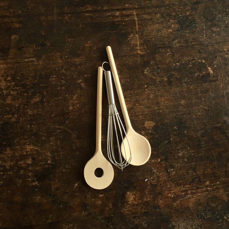 Child’s Natural Wood Whisk Set