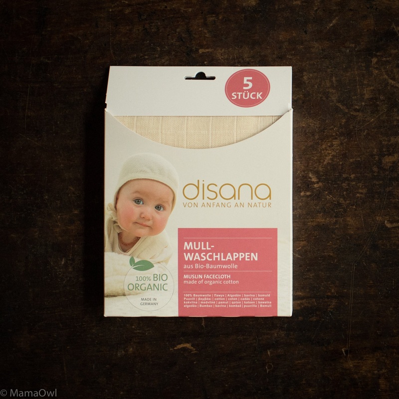 Cotton Muslin Wash cloths – Natural – Set of 5