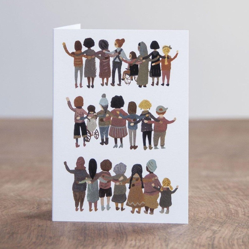 Greeting Card – Unity, Solidarity, Strength