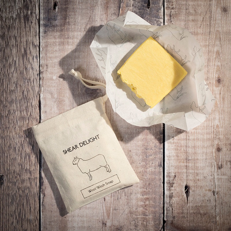 Handmade Jersey Milk Wool Wash Soap Bar – More Options