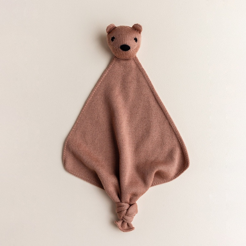 Merino Wool Tokki Teddy Comforter – Terracotta