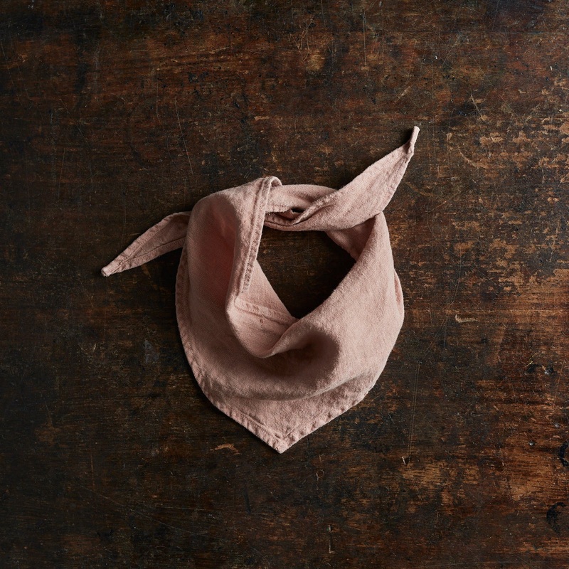 Swan Baby & Kids Scarf – Linen – Peony