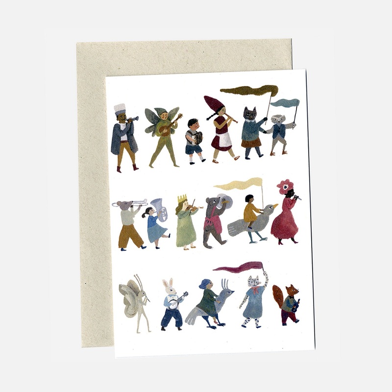Greeting Card – Merry Making