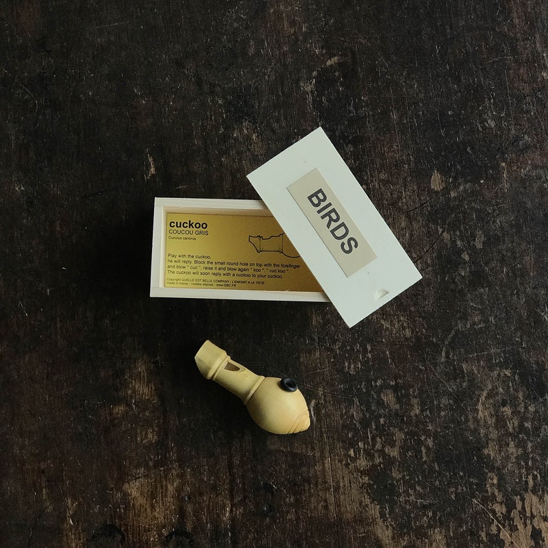 Handmade Wooden Cuckoo Bird Call