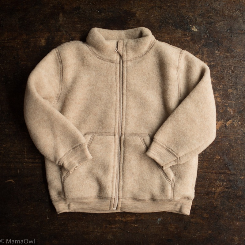 Kite Jacket – Merino Wool Fleece – Sandstorm