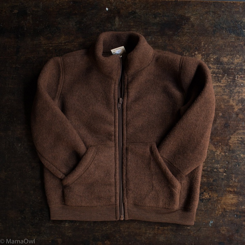 Kite Jacket – Merino Wool Fleece – Squirrel