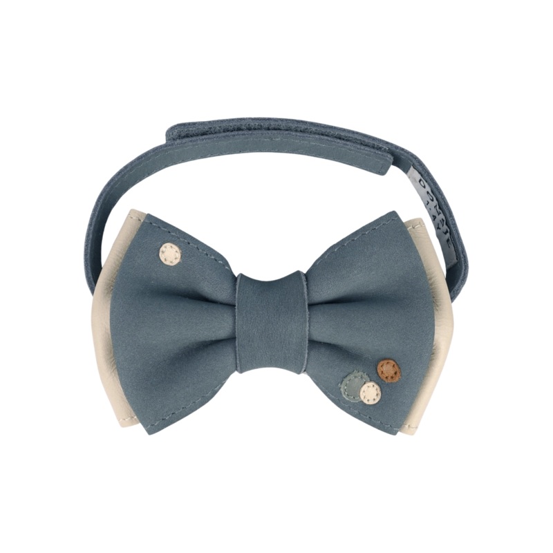 Benjamyn Bow Tie | Blue Stone Leather