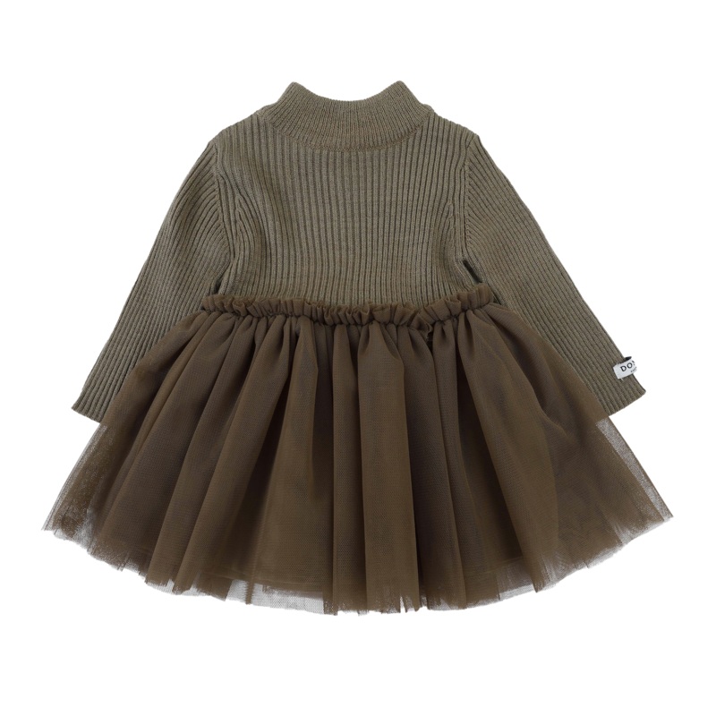 Lotus Dress | Warm Stone