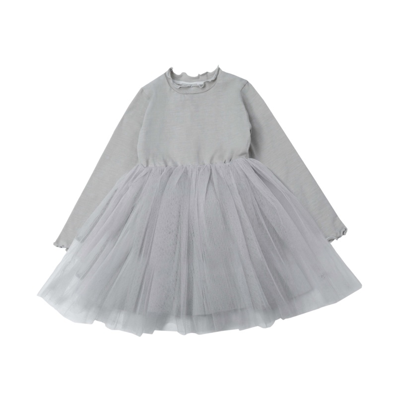 Perla Dress | Lavender Grey