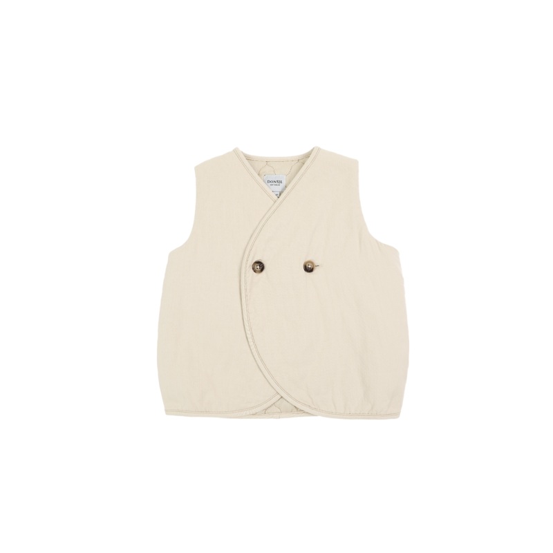 Dogan Waistcoat | Coconut White
