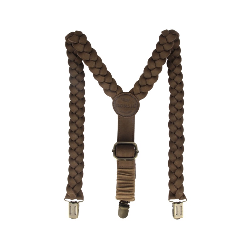 Erbu Suspenders | Hazelnut Nubuck