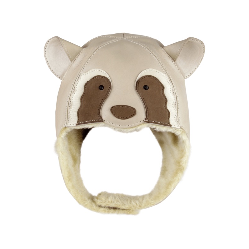 Kapi Special Hat | Raccoon | Ivory Classic Leather