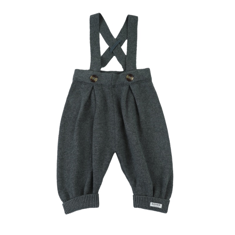 Lourence Trousers | Dark Grey Melange