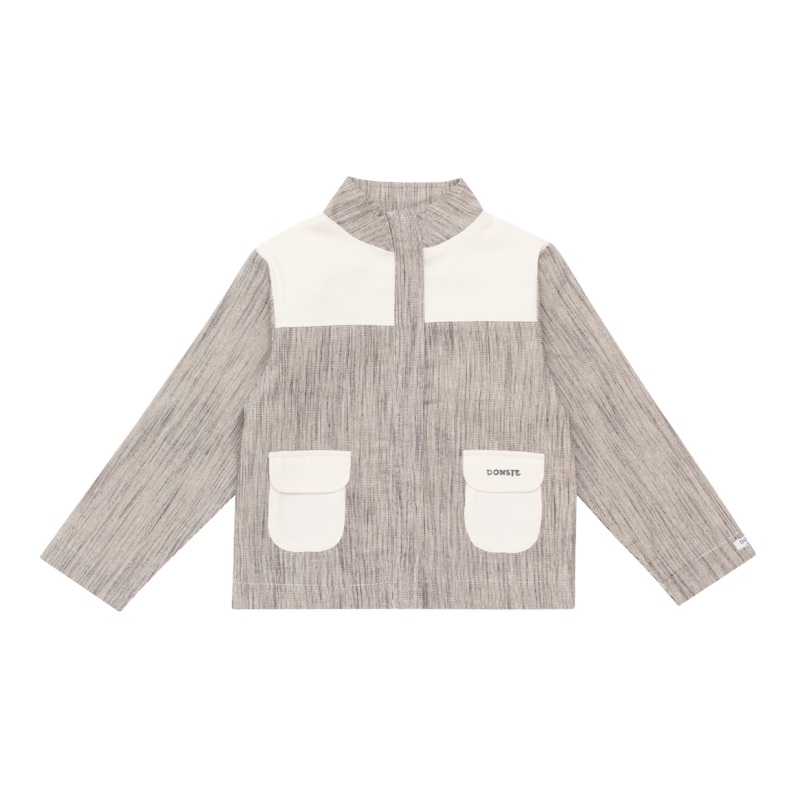 Aren Jacket | Blue Marine – White Striped