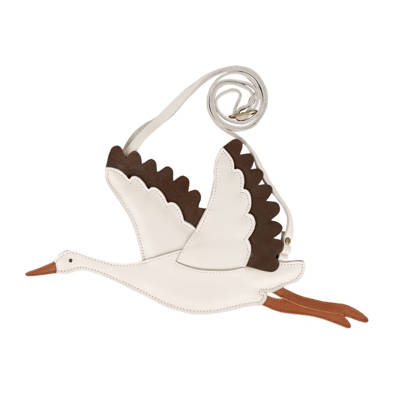 Toto Purse | Stork | Off White Leather