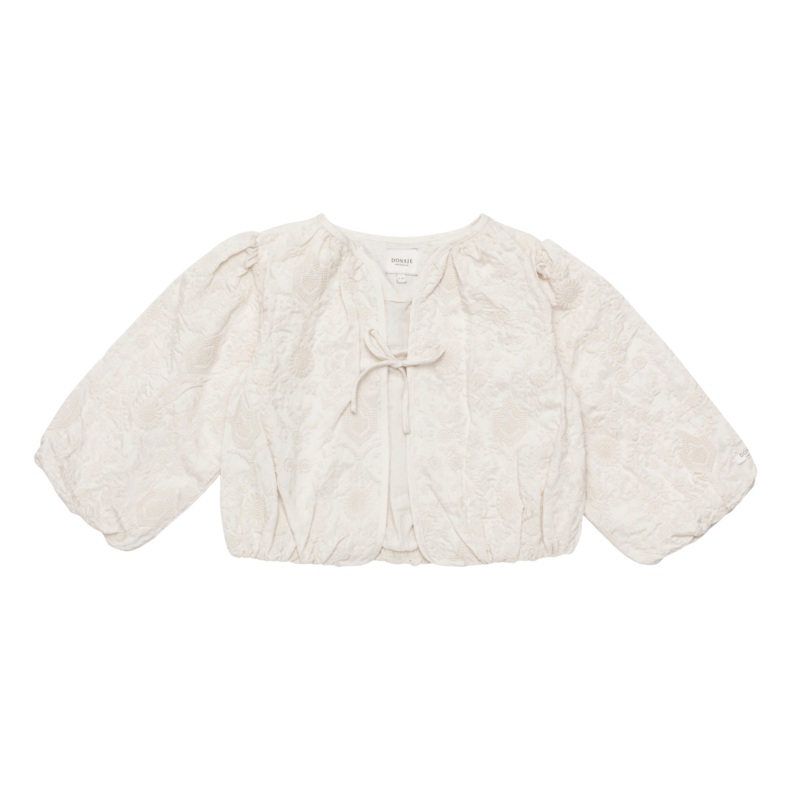 Guusje Jacket | Warm White Flowers