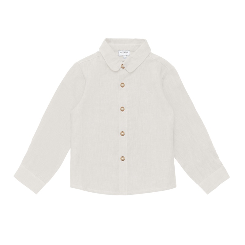 Leom Linen Shirt | Off White