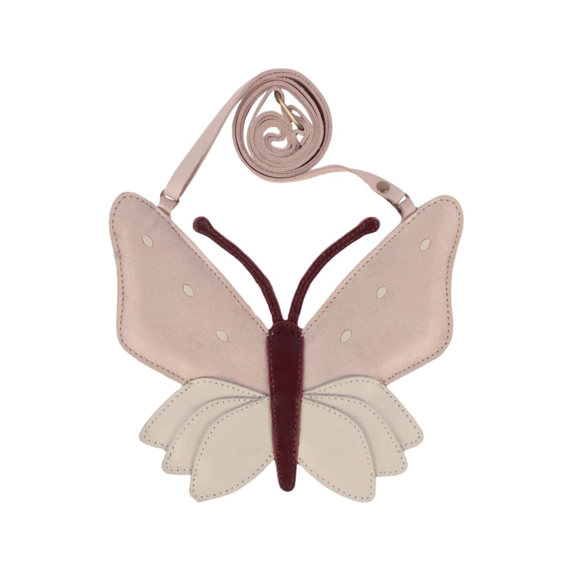 Toto Purse | Butterfly | Powder Metallic Nubuck