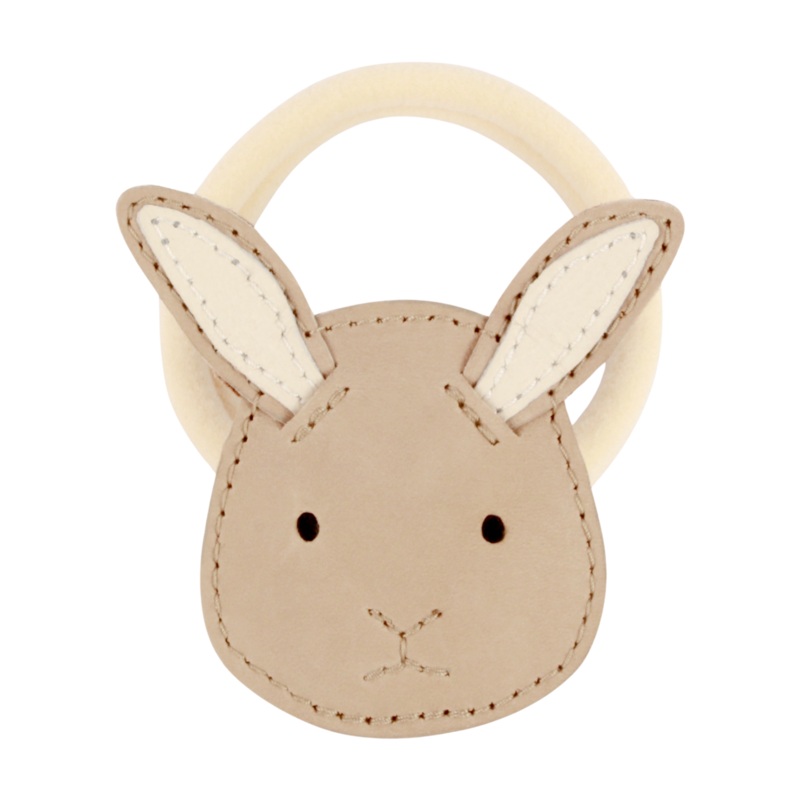 Josy Classic Hair Tie | Bunny | Taupe Nubuck
