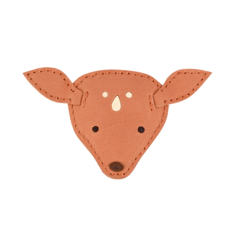 Josy Classic Hairclip | Deer | Walnut Nubuck