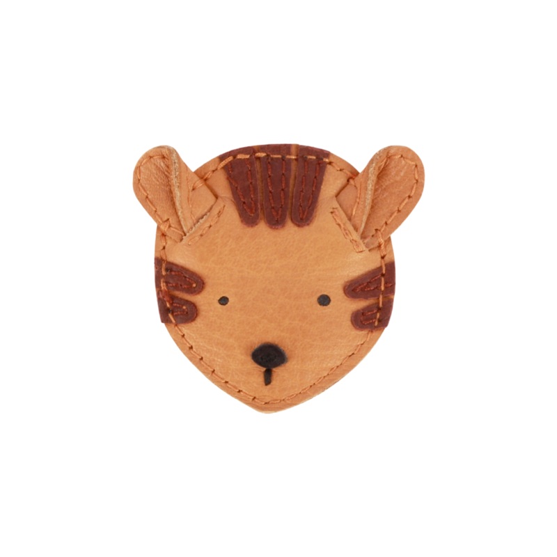 Josy Classic Hairclip | Tiger | Camel Classic Leather