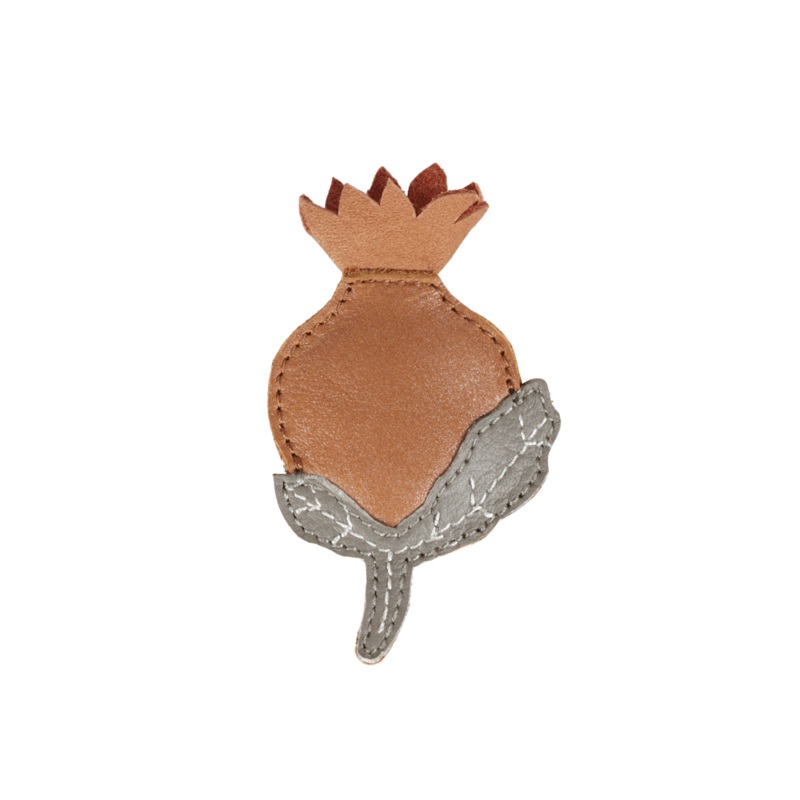 Lula Clip | Rose Hip | Caramel Metallic Nubuck
