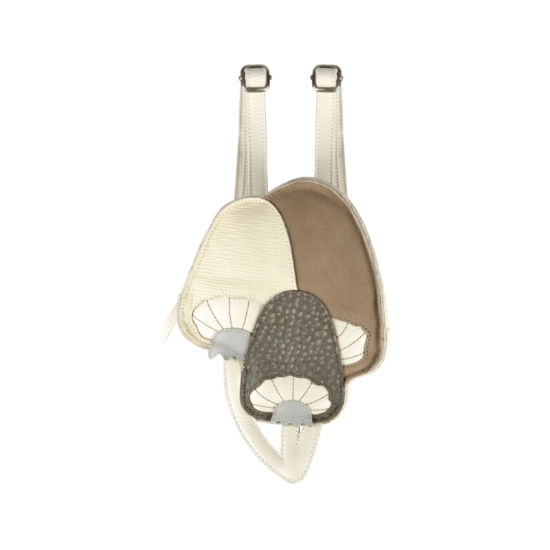 Tum Backpack | Fungi | Cream Leather