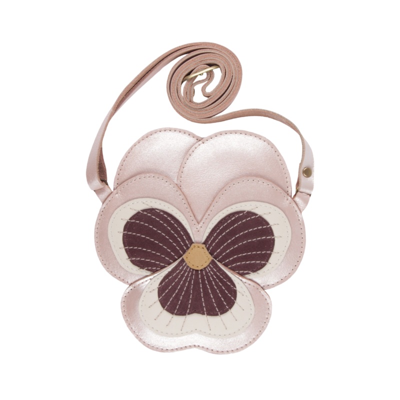 Toto Purse | Violette | Rose Metallic Leather