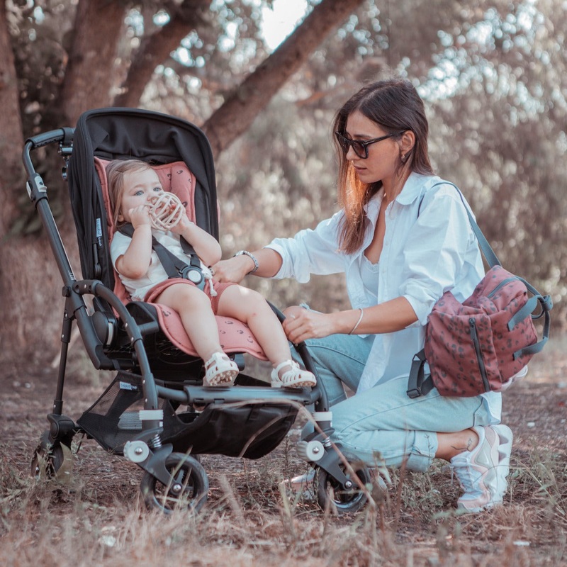 Jersey Pushchair Liner – Jungle Story!