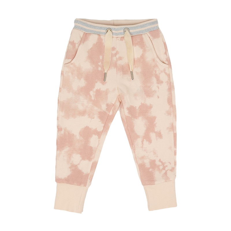 Pants E – Light Pink Printed