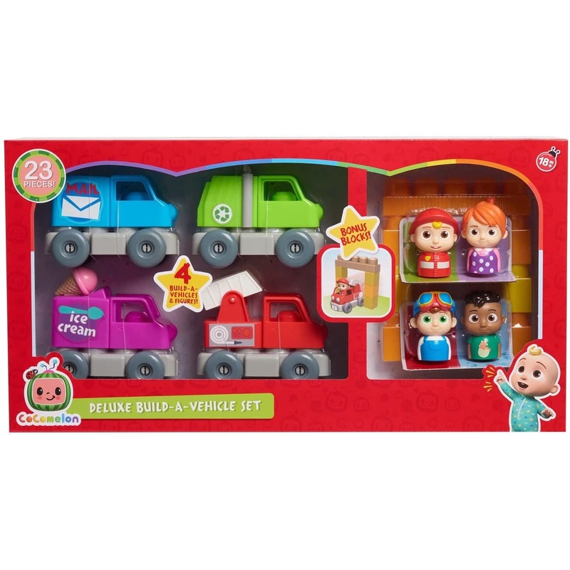 Cocomelon Build A Vehicle & Figure