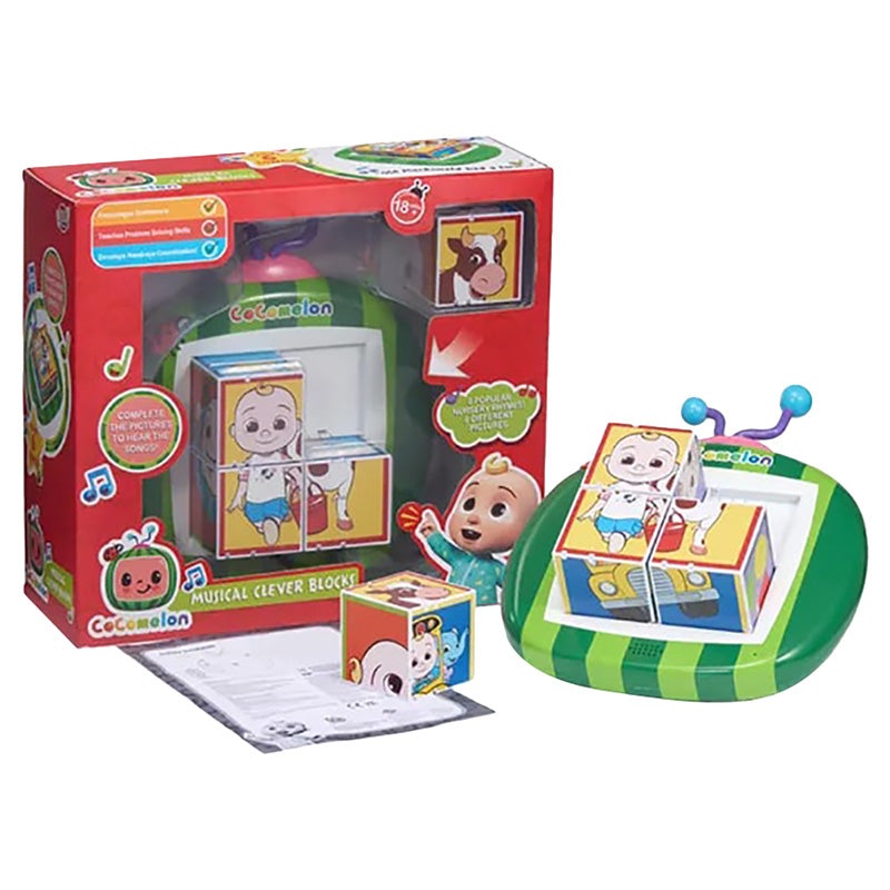Cocomelon Musical Clever Blocks