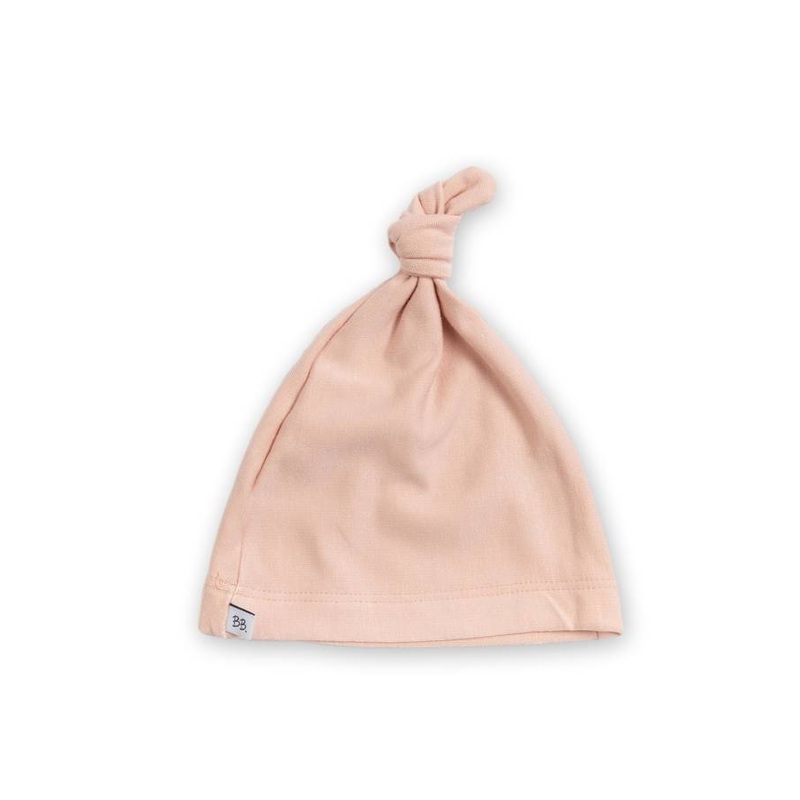 Hat newborn with Pure knot – PINK 04
