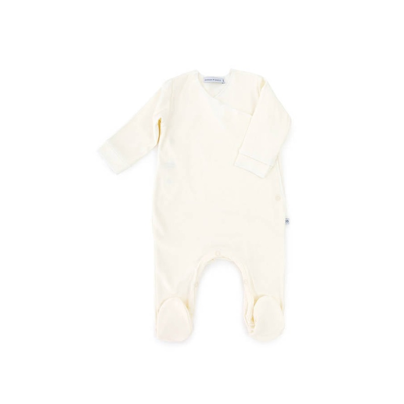 Pure Jumpsuit with feet – Cream PREMATURE 00M – 02 Cream