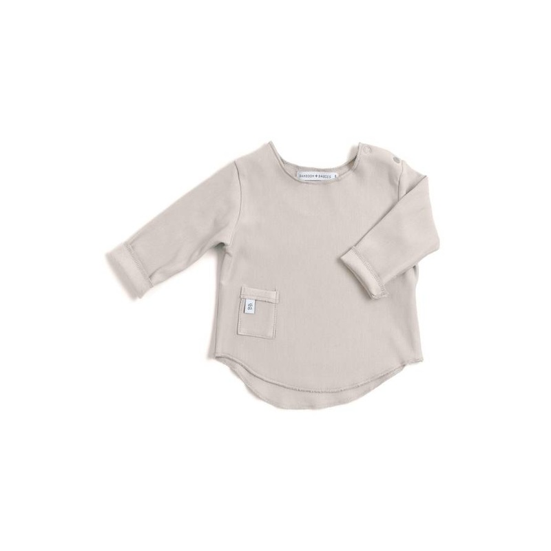 Pure Long Sleeve T-shirt – Sand 09
